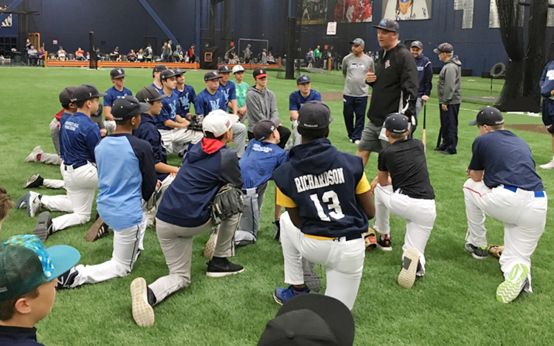 Washington Select teams trains out of Big League Edge