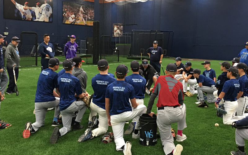 Washington Select teams trains out of Big League Edge