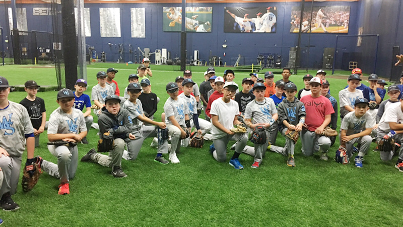 Washington Select teams trains out of Big League Edge